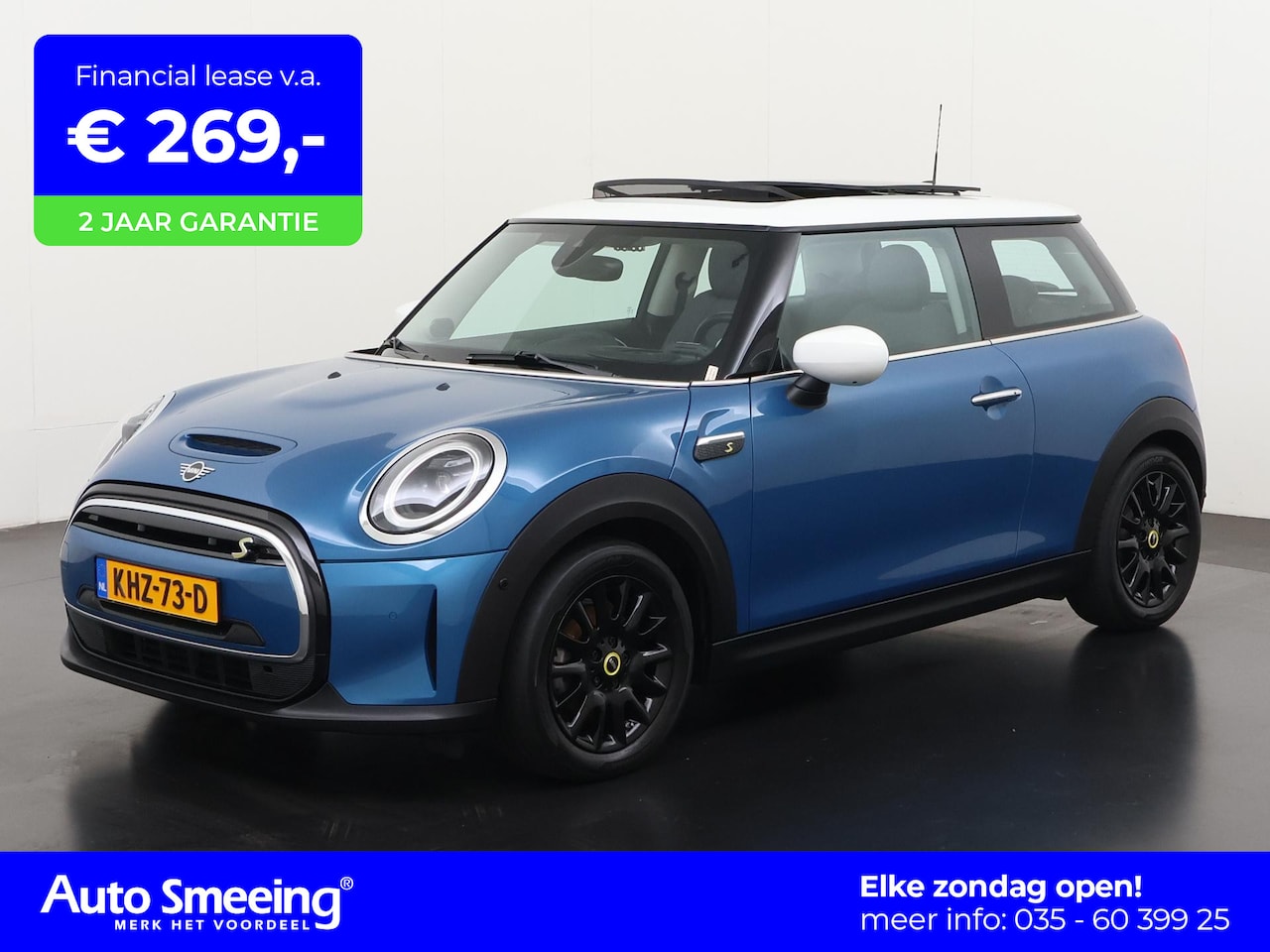 MINI Mini-Electric - Classic 33 kWh | SOH 96% | Panoramadak | Harman/Kardon | Zondag Open! - AutoWereld.nl