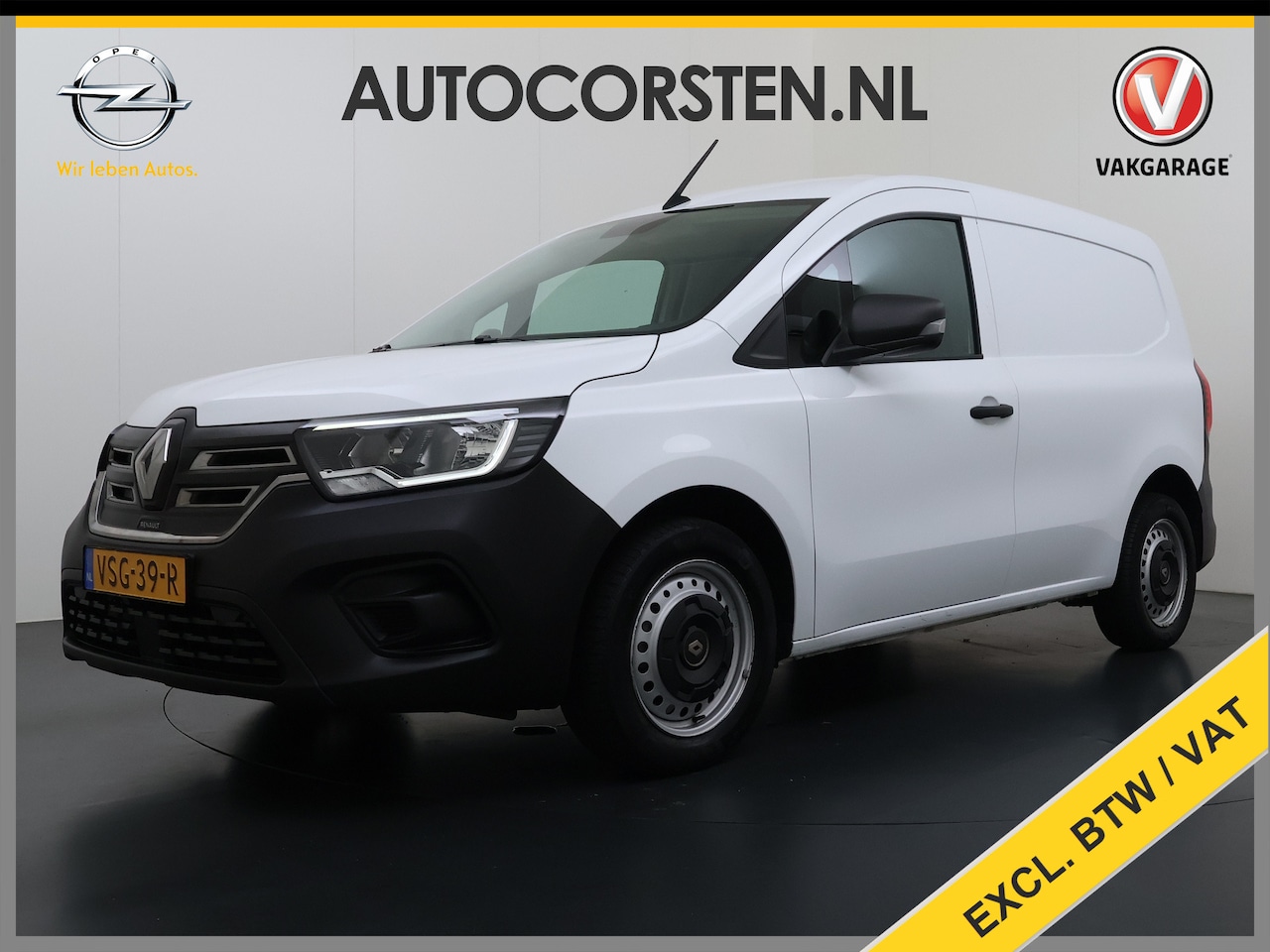 Renault Kangoo E-Tech - Advance Open Sesame 48kWh SOH 99% Quick Charge 22kW Ecc Cruise Control Bluetooth Pdc Led B - AutoWereld.nl