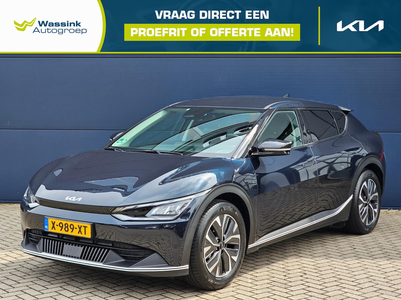 Kia EV6 - Light Edition 58 kWh | ANDROID AUTO - CARPLAY | STOELVERW. | STUURVERW. - AutoWereld.nl