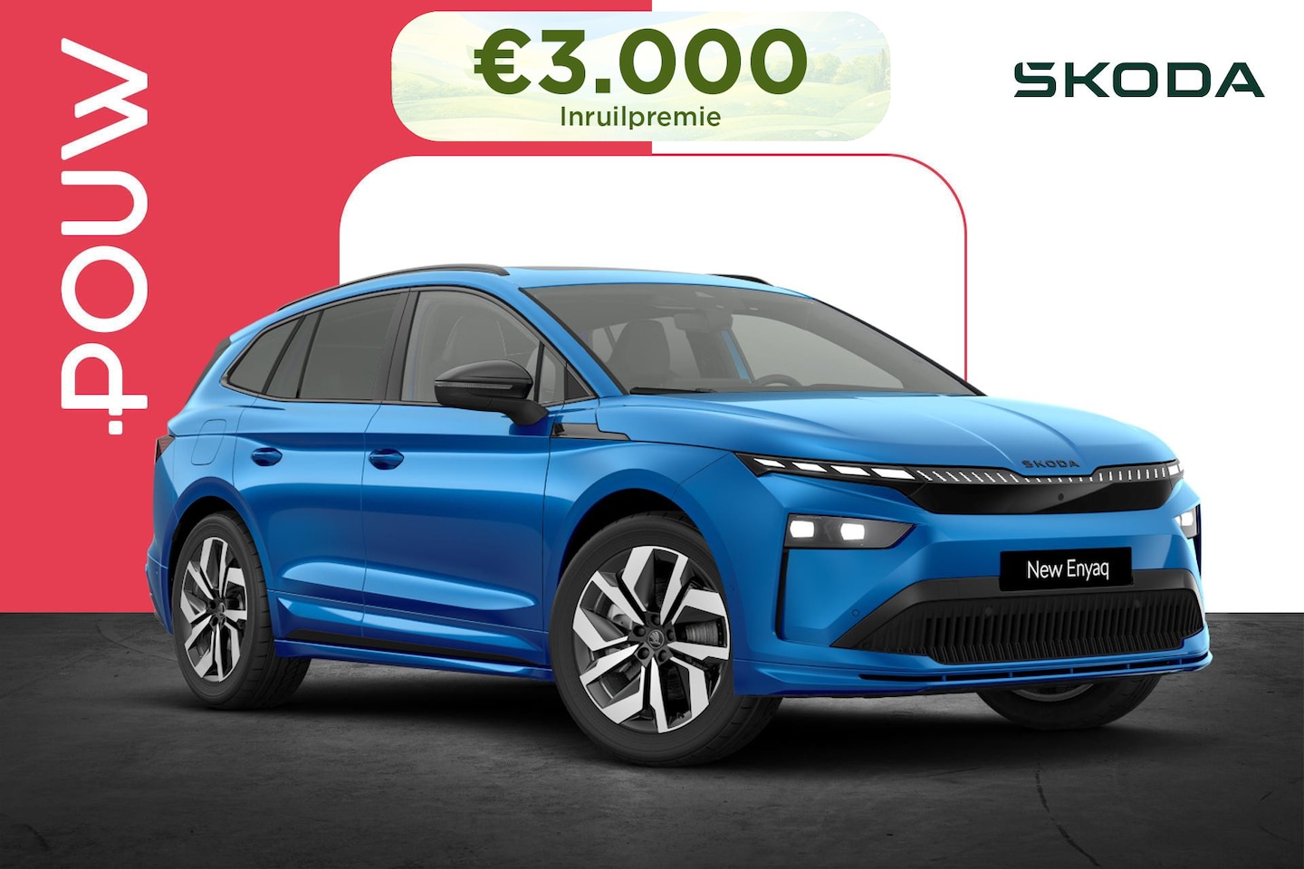 Skoda Enyaq iV - 85 286pk Sportline | Warmtepomp | Trekhaak Wegklapbaar - AutoWereld.nl