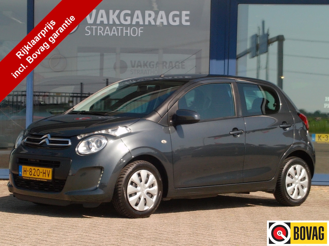 Citroën C1 - 1.0 VTi Feel 1.0 VTi Feel, 5-Drs / Airco / Limiter / Bluetooth - AutoWereld.nl