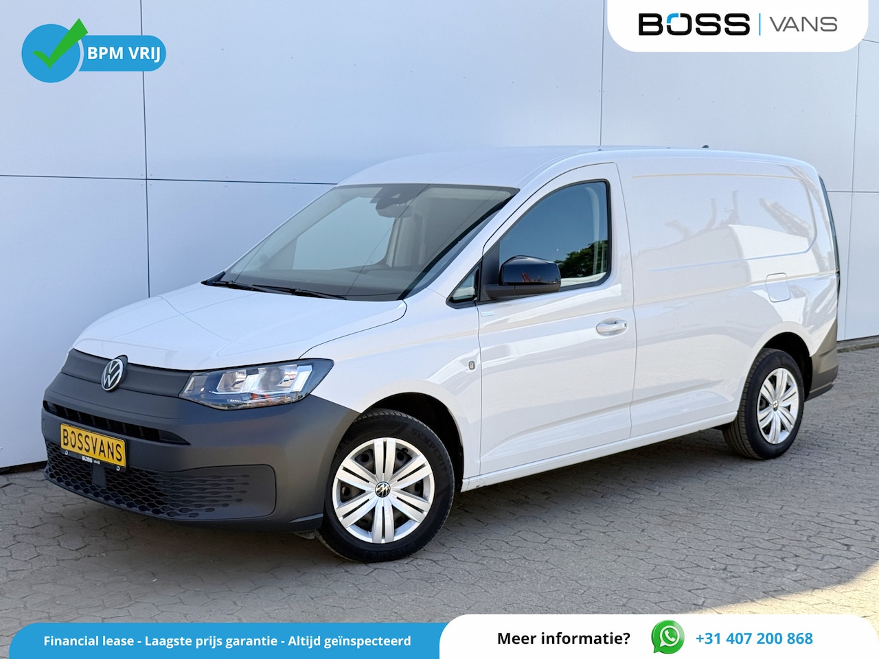 Volkswagen Caddy Cargo Maxi - 2.0 TDI 122PK Automaat L2 Cruise Control Climate Control Navigatie Carplay Parkeersensoren - AutoWereld.nl
