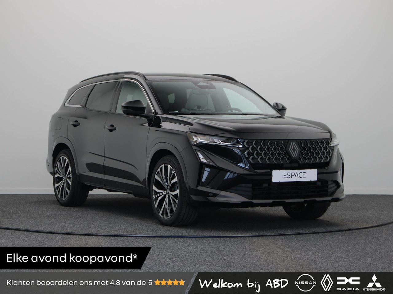 Renault Espace - E-Tech full hybrid 200pk iconic 7p. | Vijf jaar garantie | Panoramisch vast dak | Harman K - AutoWereld.nl