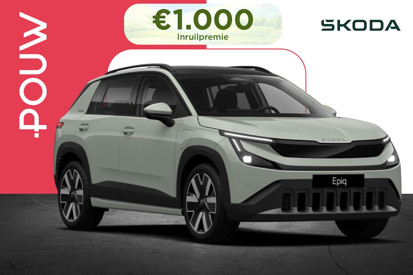Skoda Epiq - 211pk Business Launch Edition 56 kWh | 19" Velgen | Trekhaak Afneembaar - AutoWereld.nl