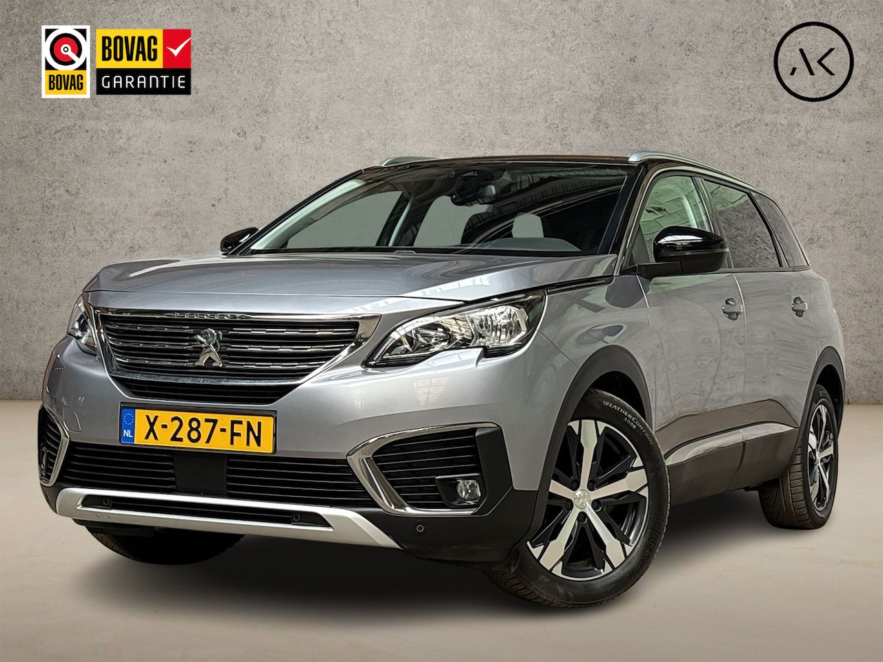 Peugeot 5008 - 1.2 PureTech Sport 7 Persoons Automaat (APPLE CARPLAY, GROOT NAVI, LEDER, KEYLESS, DRIVE M - AutoWereld.nl