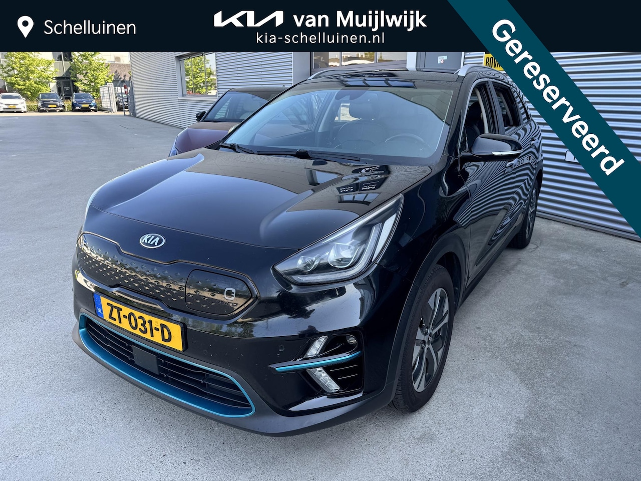 Kia e-Niro - ExecutiveLine 64 kWh NW door ons geleverd & onderhouden | 1-Fase Laden tot 7.2KW | SOH 100 - AutoWereld.nl