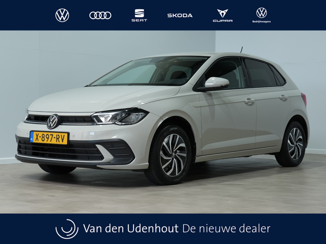 Volkswagen Polo - 1.0 TSI Life | Ascot Grey | Android/Carplay | Camera | Keyless 299 - AutoWereld.nl