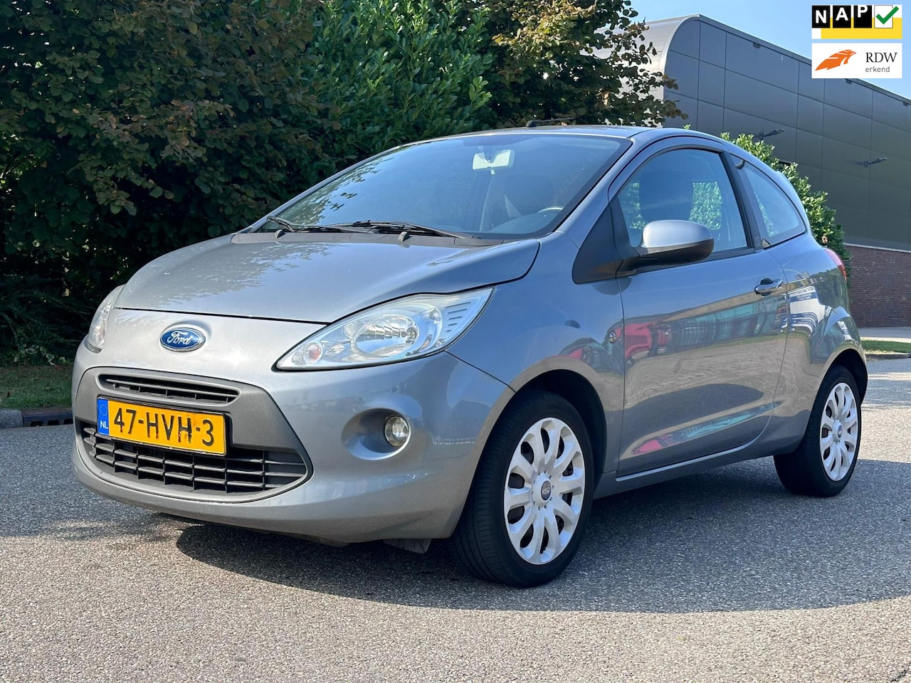 Ford Ka - 1.2 Titanium Airco*10-04-2027 APK*Distributieriem vervangen*NAP*Elektrische ramen* - AutoWereld.nl
