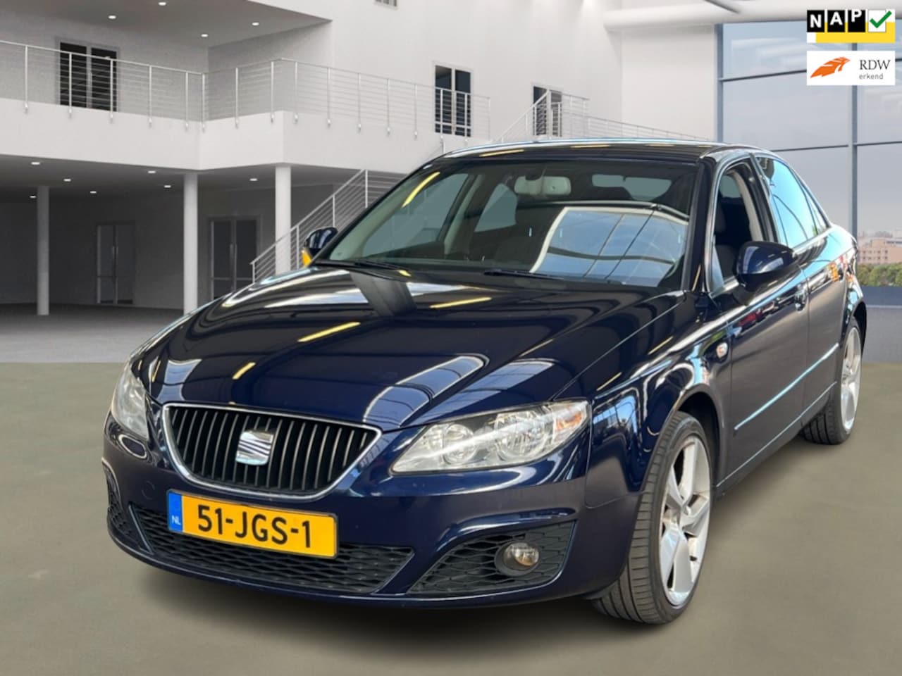 SEAT Exeo - 1.8 Style|lage km met nap|origineel nl|boekjes|2xsleutels - AutoWereld.nl