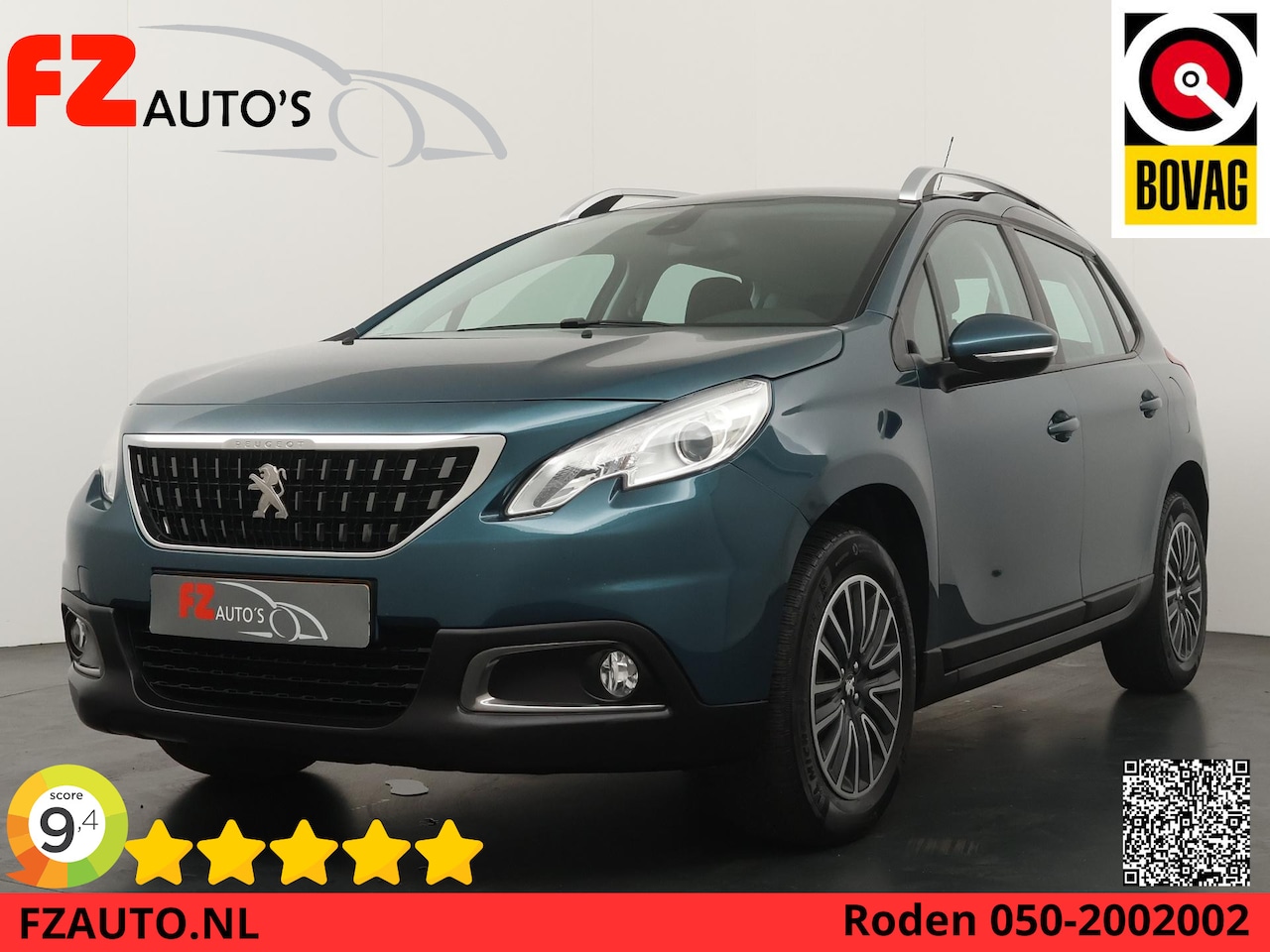 Peugeot 2008 - 1.2 PureTech Active Automaat - Navigatie - Trekhaak - Cruise Control - AutoWereld.nl