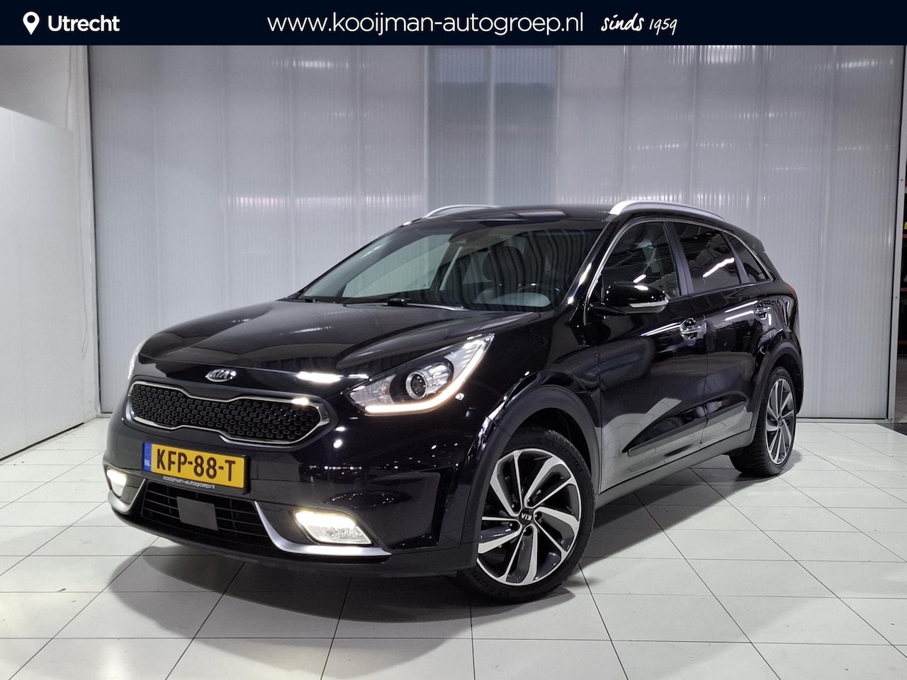 Kia Niro - 1.6 GDi Hybrid DynamicLine 18 Inch, Apple Carplay/Android Auto, Navigatie, Camera. - AutoWereld.nl