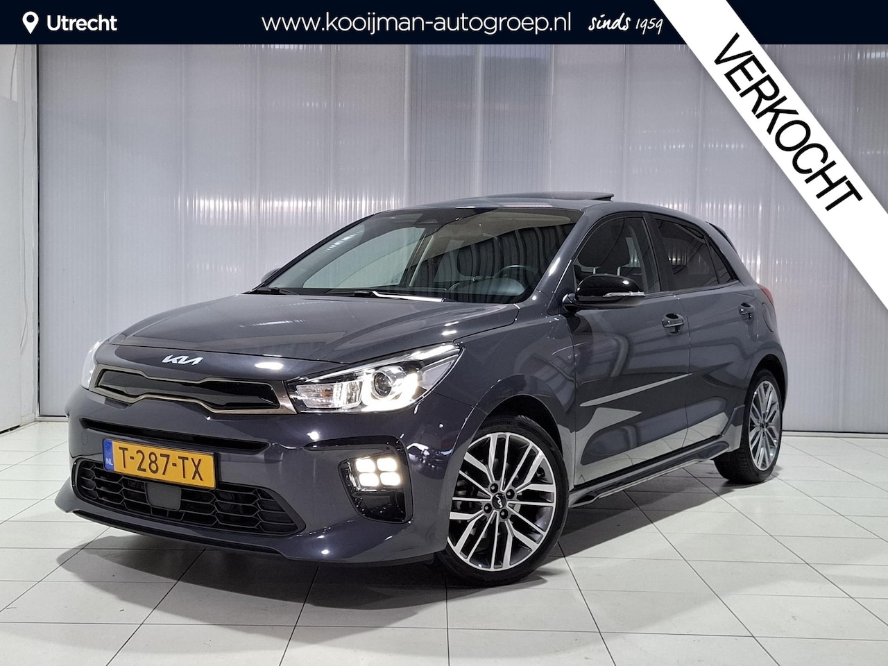 Kia Rio - 1.0 T-GDi MHEV GT-Line Schuif kantel dak, Stoel en Stuur verwarming, Apple Carplay/Android - AutoWereld.nl