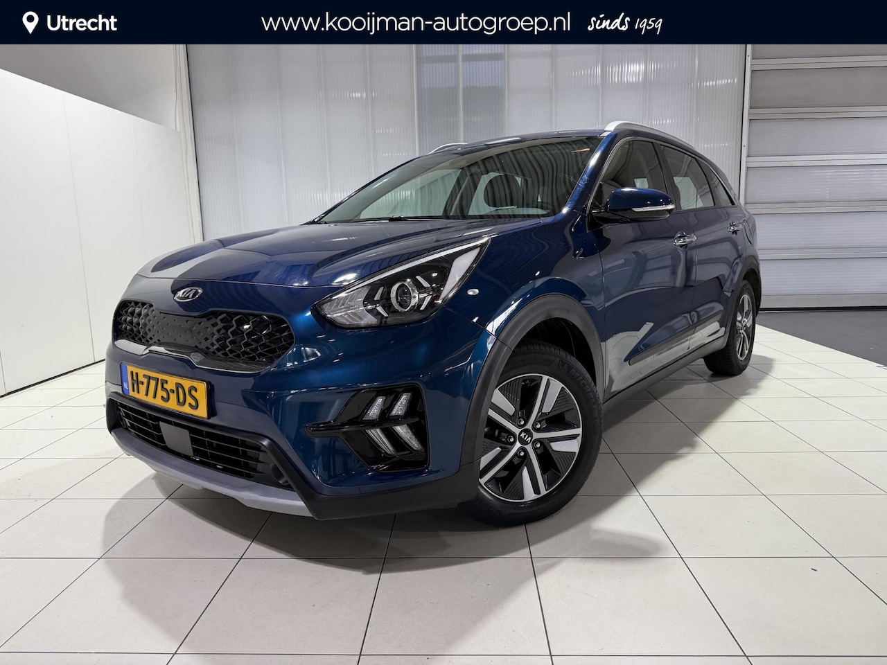 Kia Niro - 1.6 GDi Hybrid DynamicLine Apple Carplay/Android Auto, Navigatie, Camera. - AutoWereld.nl