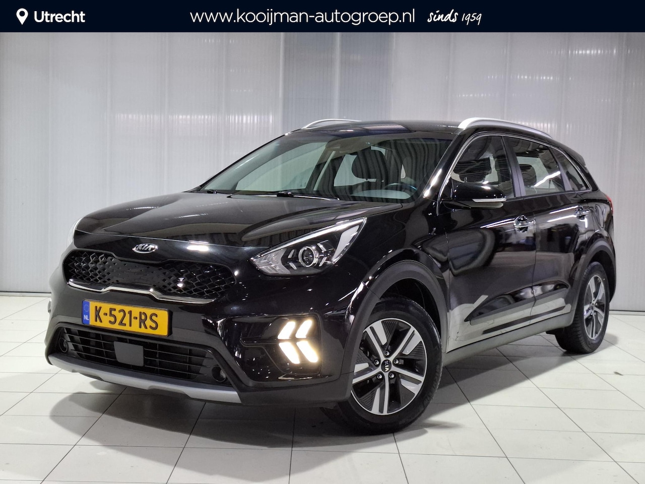 Kia Niro - 1.6 GDi Hybrid DynamicLine Apple Carplay/Android Auto, Navigatie, Camera. - AutoWereld.nl