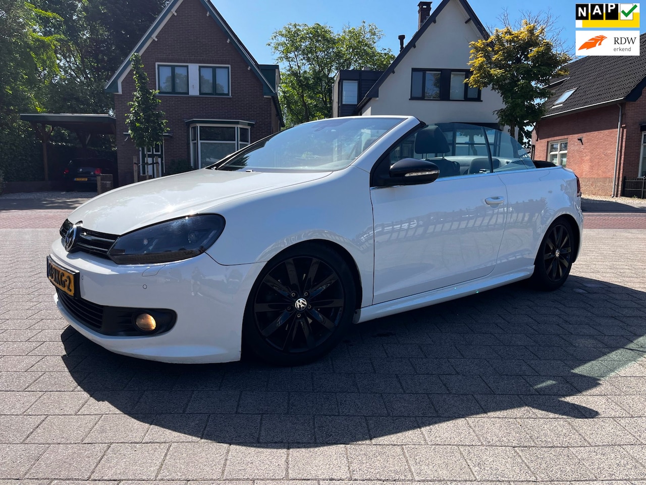 Volkswagen Golf Cabriolet - 1.2 TSI R Line Pakket Ecc LM Kap goed NW APK inruilkoopje - AutoWereld.nl