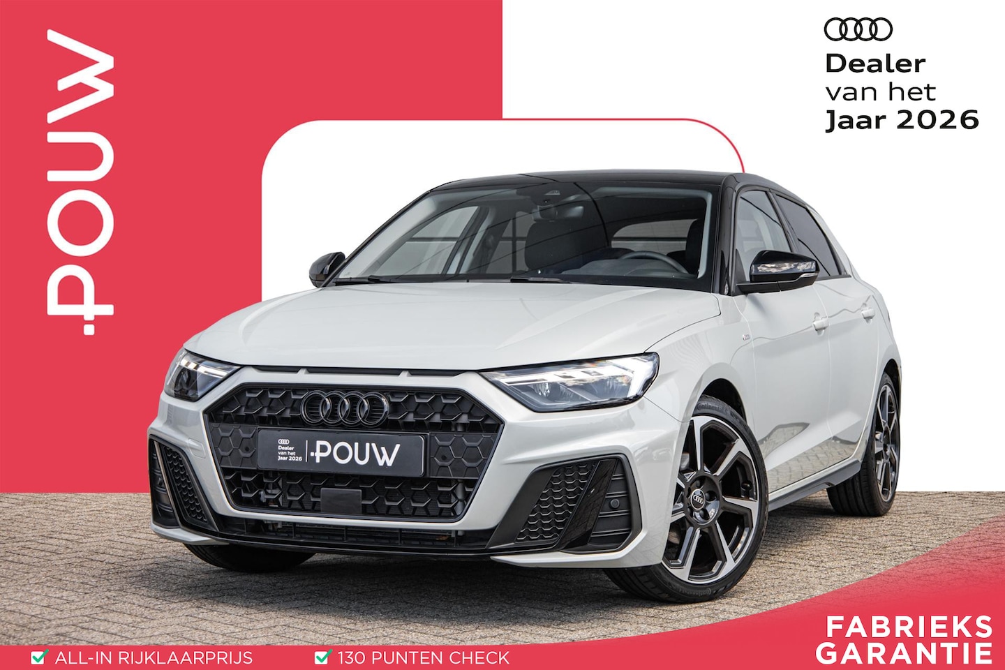 Audi A1 Sportback - 30 TFSI 116pk S-tronic S Edition | 18" Velgen | Camera | Apple Carplay | LED Koplampen - AutoWereld.nl