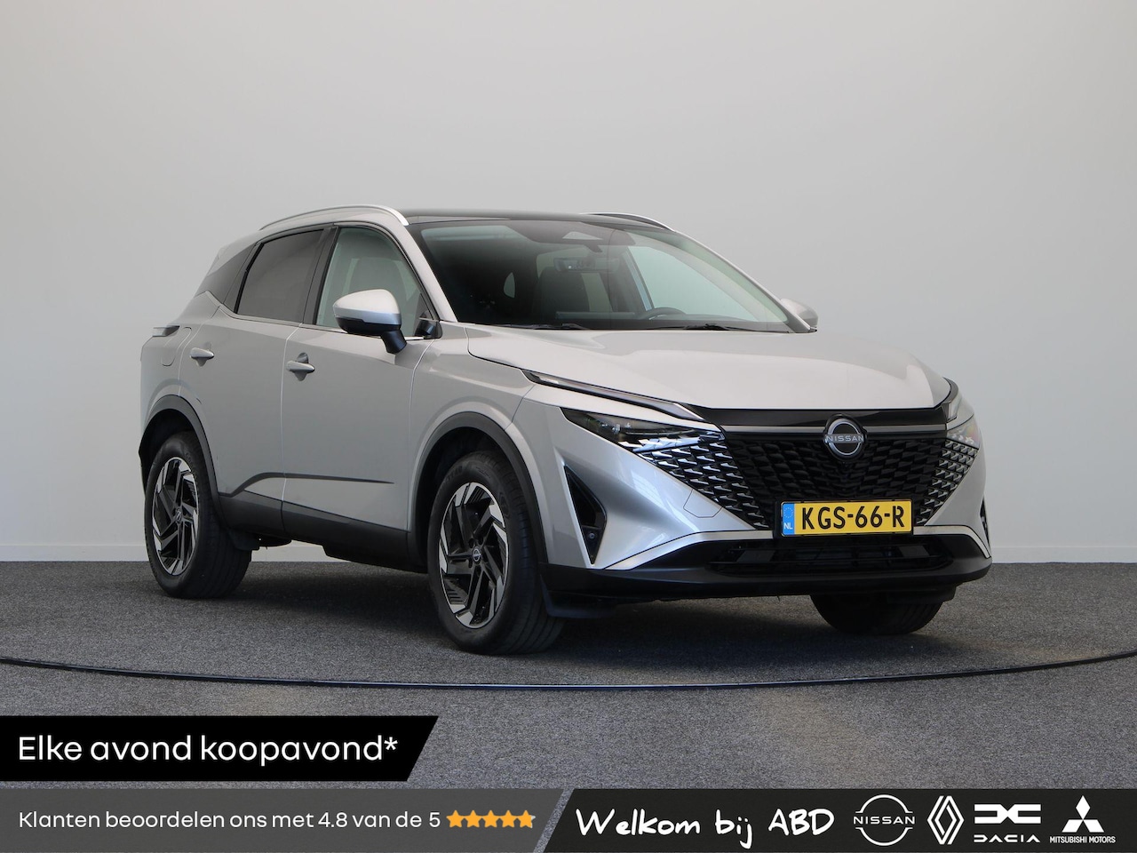 Nissan Qashqai - 1.3 MHEV Xtronic N-Connecta | Head-up | Elektrisch achterklep | stoel-stuur & stoelverwarm - AutoWereld.nl