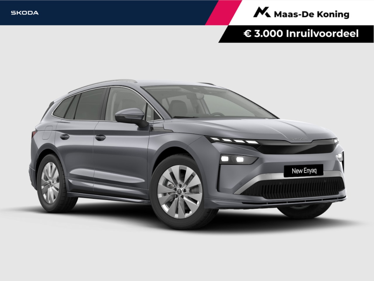 Skoda Enyaq iV - Business Edition Elektromotor 210 kW / 286 PK SUV Trekhaak wegklapbaar | 3.000,- inruilbon - AutoWereld.nl