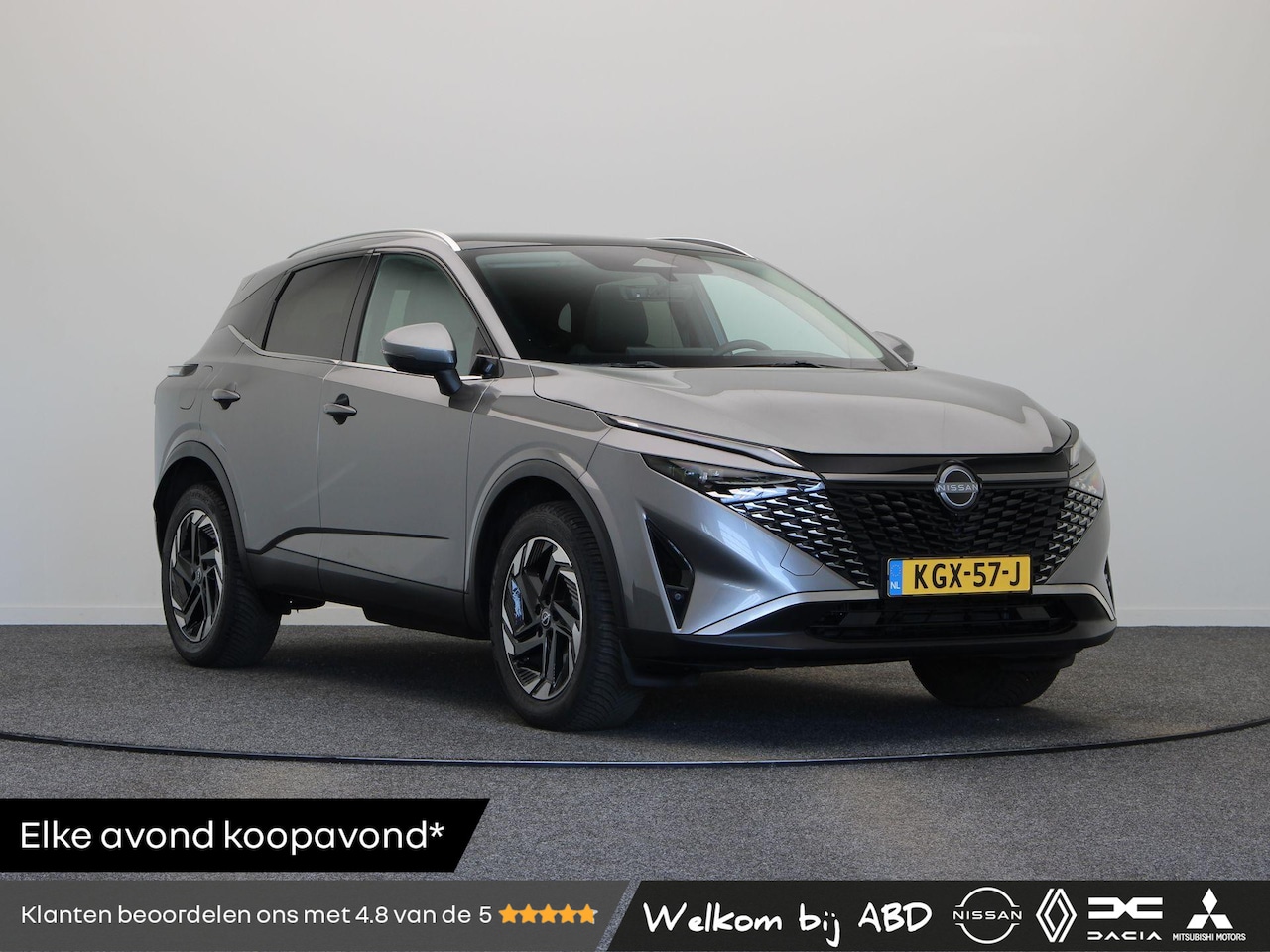 Nissan Qashqai - 1.3 MHEV Xtronic N-Connecta | Head-up | Elektrisch achterklep | stoel-stuur & stoelverwarm - AutoWereld.nl