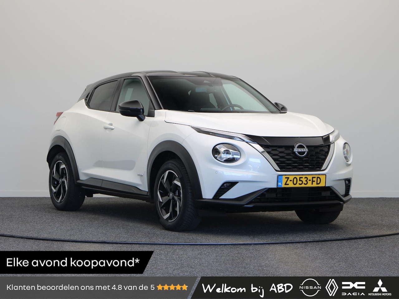 Nissan Juke - 1.6 Hybrid N-Connecta | Adaptieve Cruis Control | Stoel, Stuur en voorruitverwarming | Nav - AutoWereld.nl