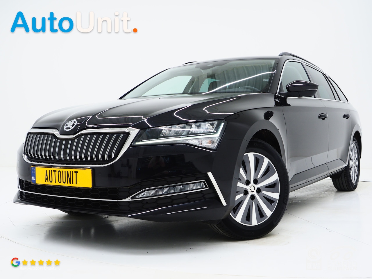 Skoda Superb Combi - 1.4 TSI iV 218PK | Leder | Trekhaak | Memory | Virtual | Camera | Adaptive Cruise | Carpla - AutoWereld.nl