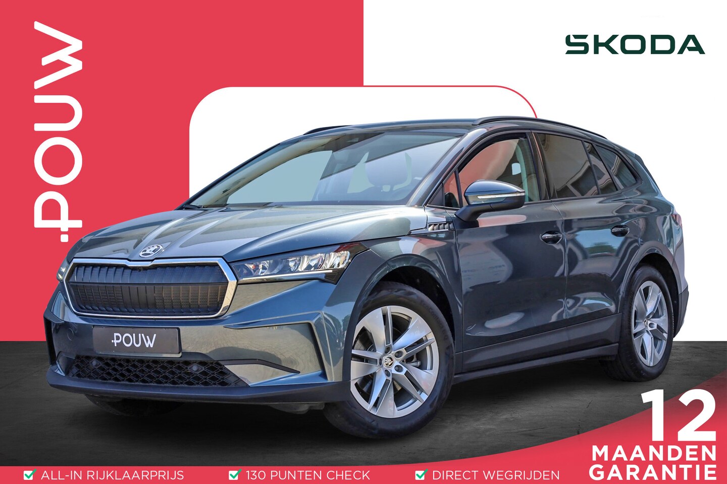 Skoda Enyaq iV - 60 180pk | SoH 94% | Trekhaak Zwenkbare | Cruise Control | Navigatie - AutoWereld.nl