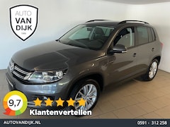 Volkswagen Tiguan - 1.4 TSI Easyline AIRCO STOELVERW TREKHAAK PDC ELEK RAMEN CENT VERG VELGEN HOGE ZIT ZEER NE