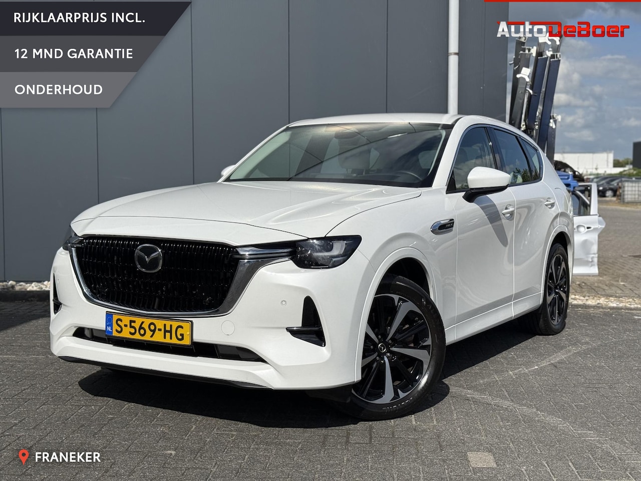 Mazda CX-60 - 2.5 e-SkyActiv PHEV Takumi 2500kg trekgewicht! | Adaptive Cruise | Stoel-stuurverwarming/k - AutoWereld.nl