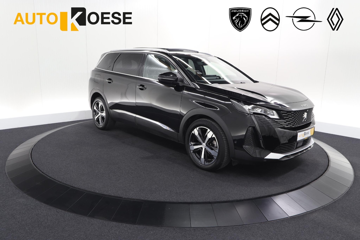 Peugeot 5008 - 1.6 PureTech 180 EAT8 GT Pack | COMPLEET! | Schuif-/Kanteldak | 360 Camera | Trekhaak | Fo - AutoWereld.nl