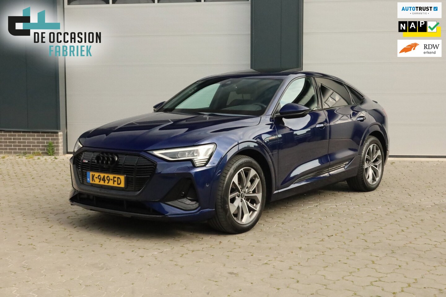 Audi e-tron Sportback - 55 quattro S edition 95 kWh Pano Bang & Olufsen Adaptief - AutoWereld.nl