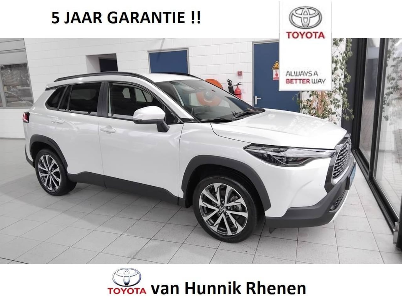 Toyota Corolla Cross - 1.8 Style | Trekhaak | Parksens | Stoel en stuur verw | Dodehoek - AutoWereld.nl