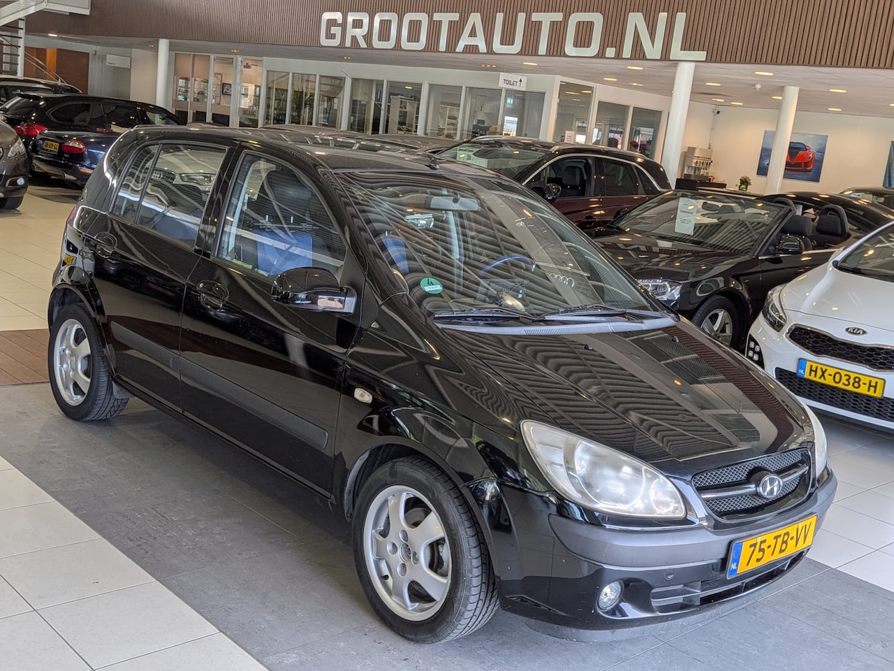 Hyundai Getz - 1.4i World Cup edition Airco, Stuurbekrachtiging - AutoWereld.nl