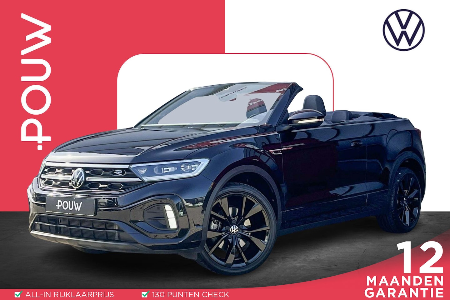 Volkswagen T-Roc Cabrio - 1.5 TSI 150pk DSG R-Line | Navigatie | Beats | Stoelverwarming - AutoWereld.nl