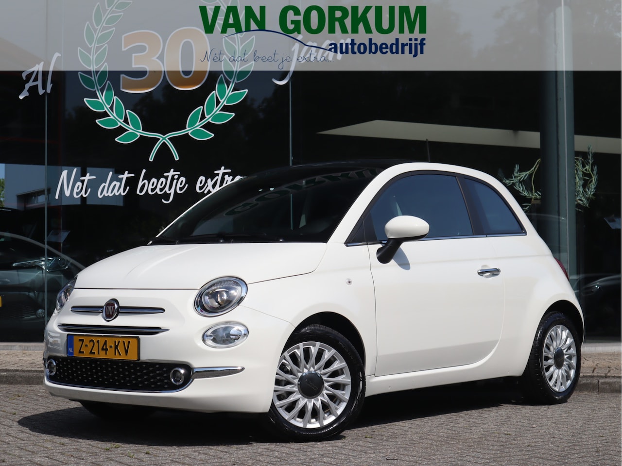 Fiat 500 - 1.0 Hybrid Dolcevita Finale Navi / Pano / Carplay / Elekramen UNIEKE KILOMETERSTAND / - AutoWereld.nl