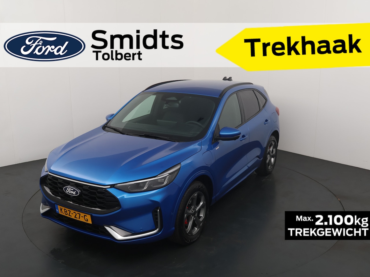 Ford Kuga - 2.5 PHEV 243 pk ST-Line X | Trekhaak I AGR stoelen | Matrix LED I Adapt Cruise I Winter Pa - AutoWereld.nl