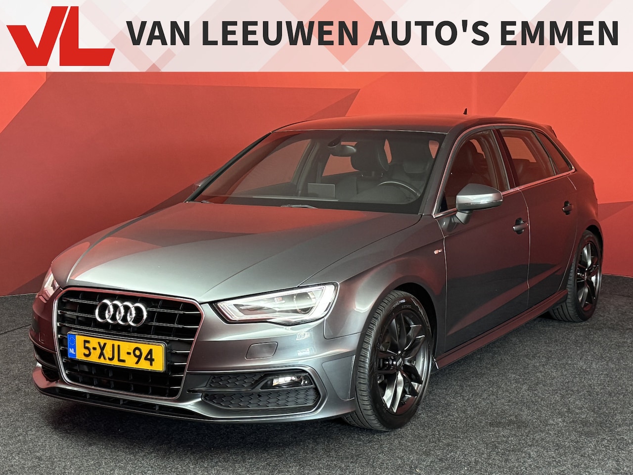Audi A3 Sportback - 1.4 TFSI Ambition Pro Line S | Automaat | 3x S-line | Half leder - AutoWereld.nl