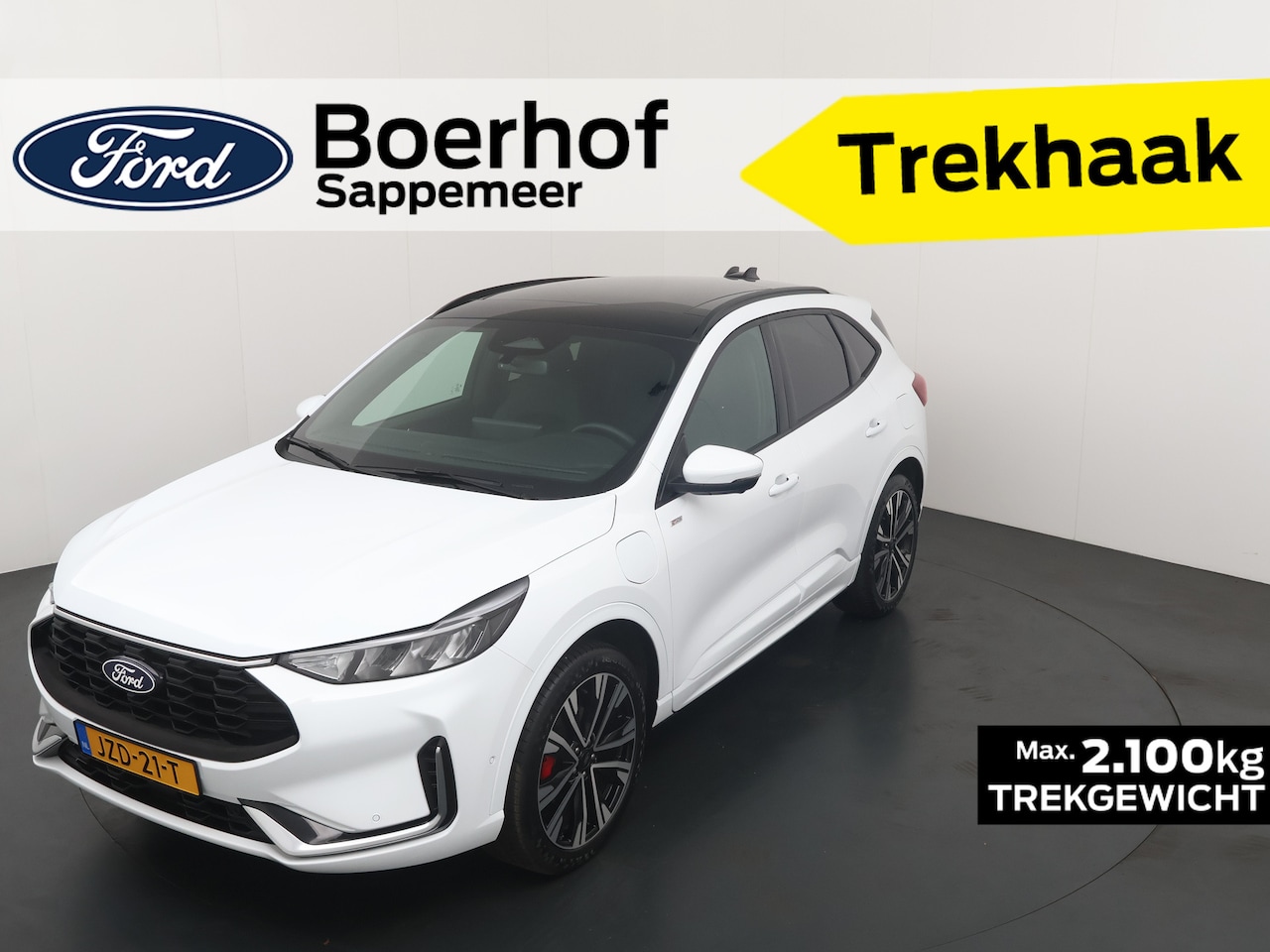 Ford Kuga - 2.5 PHEV 243pk ST-Line X | Trekhaak | Pano | Winter Pack | 20" | Adapt. Cruise | AGR | El. - AutoWereld.nl