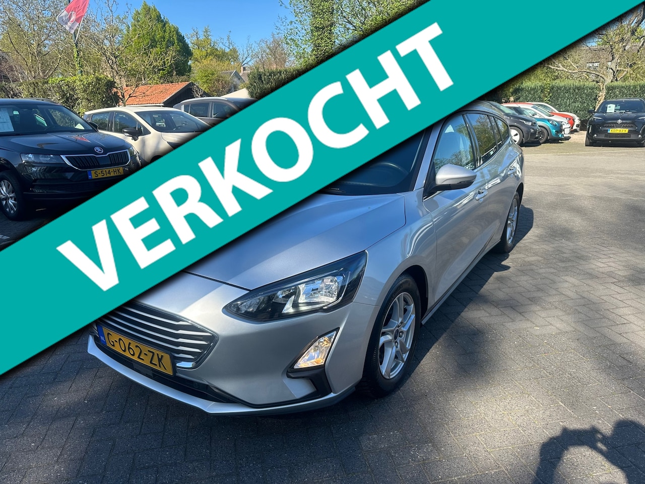 Ford Focus Wagon - 1.0 EcoBoost Trend Edition Business navigatie , pdc voor en achter - AutoWereld.nl