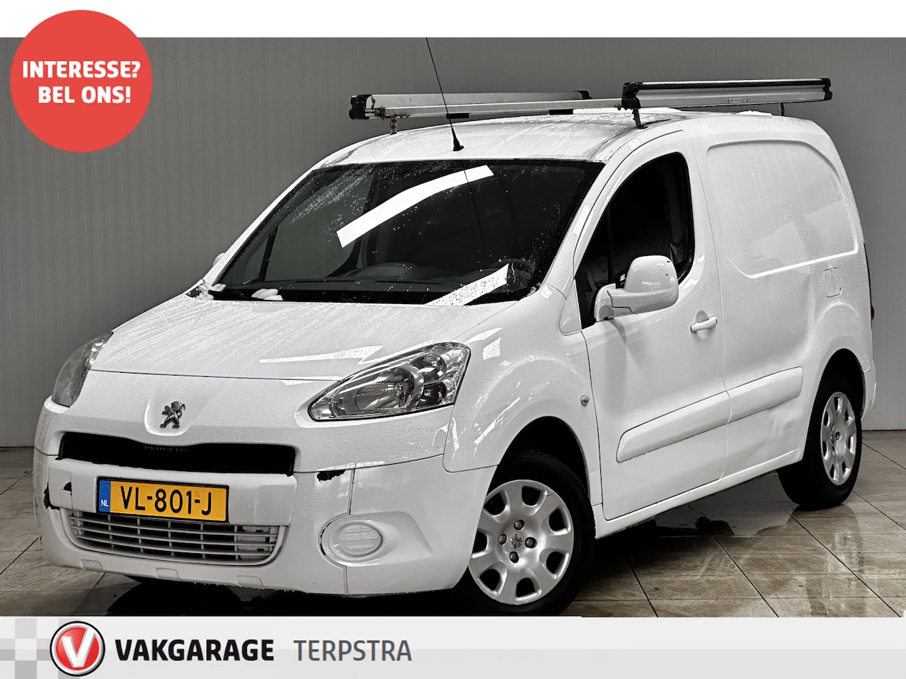 Peugeot Partner - 120 1.6 HDI L1 XR Profit +/ Zij-Schuifdeur rechts/ Imperiaal/ Trekhaak/ Bumpers in kleur/ - AutoWereld.nl