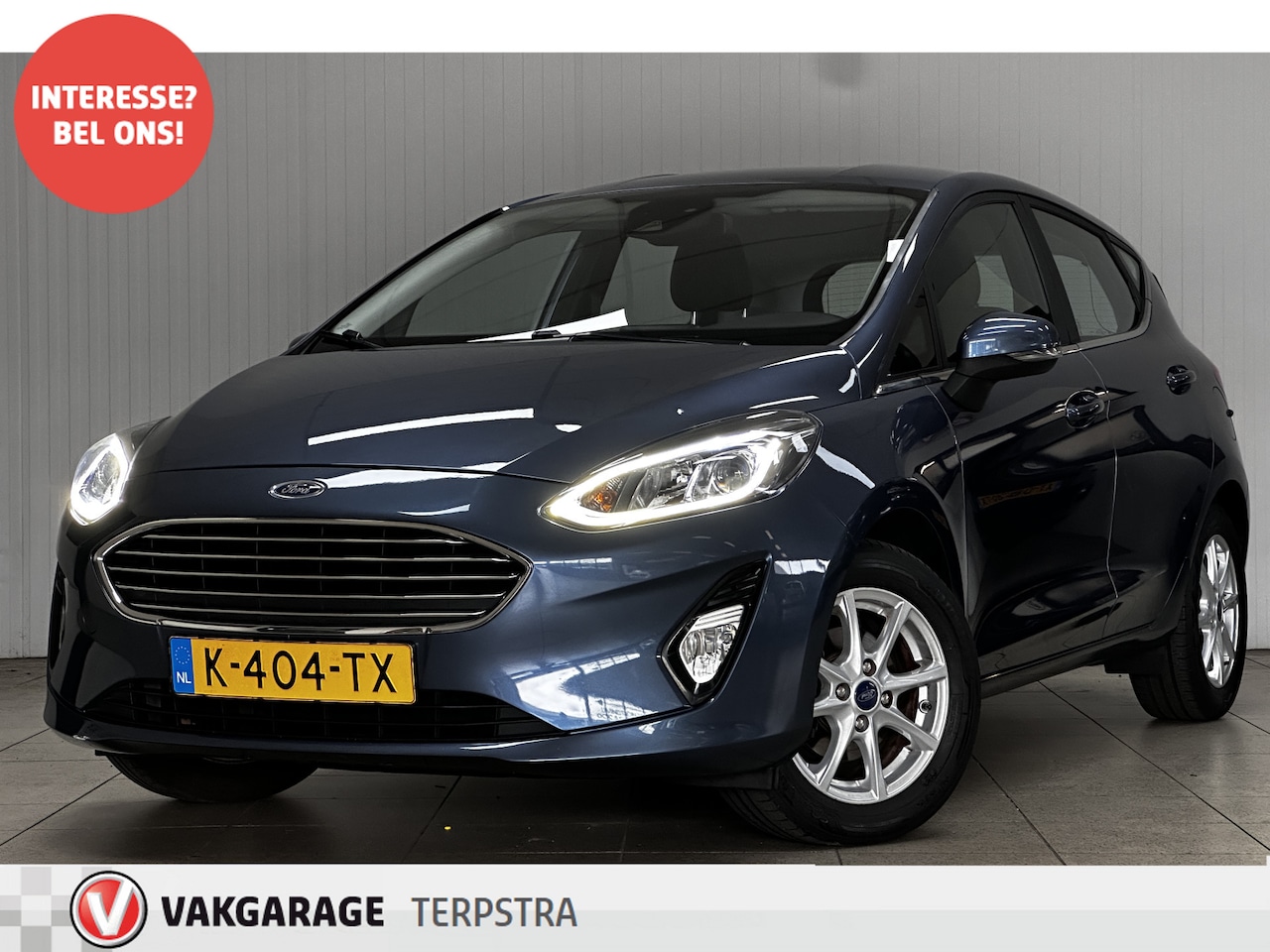 Ford Fiesta - 1.0 EcoBoost Titanium/ 15'' LMV/ LED Koplampen/ DAB+/ Lane-Assist./ Clima/ Cruise/ Elek. p - AutoWereld.nl