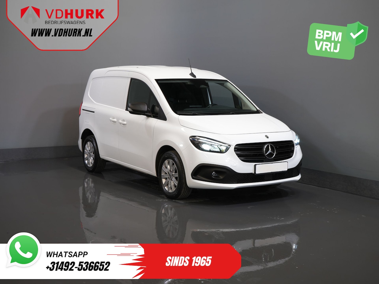 Mercedes-Benz Citan - 112 CDI 3 Pers./ LED/ Stoelverw./ Carplay/ Camera/ Navi/ PDC/ Cruise/ LMV - AutoWereld.nl