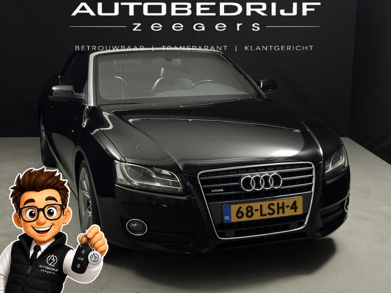 Audi A5 Cabriolet - 2.0 TFSI quattro *Cabrio*AC*Navi*Heatseat* - AutoWereld.nl