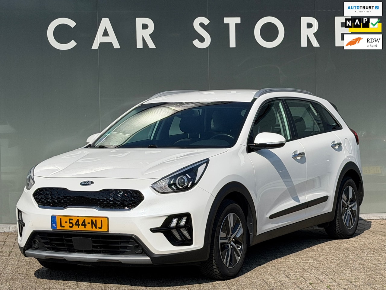 Kia Niro - 1.6 GDi Hybrid DynamicLine Dealer onderhouden TREKHAAK - AutoWereld.nl