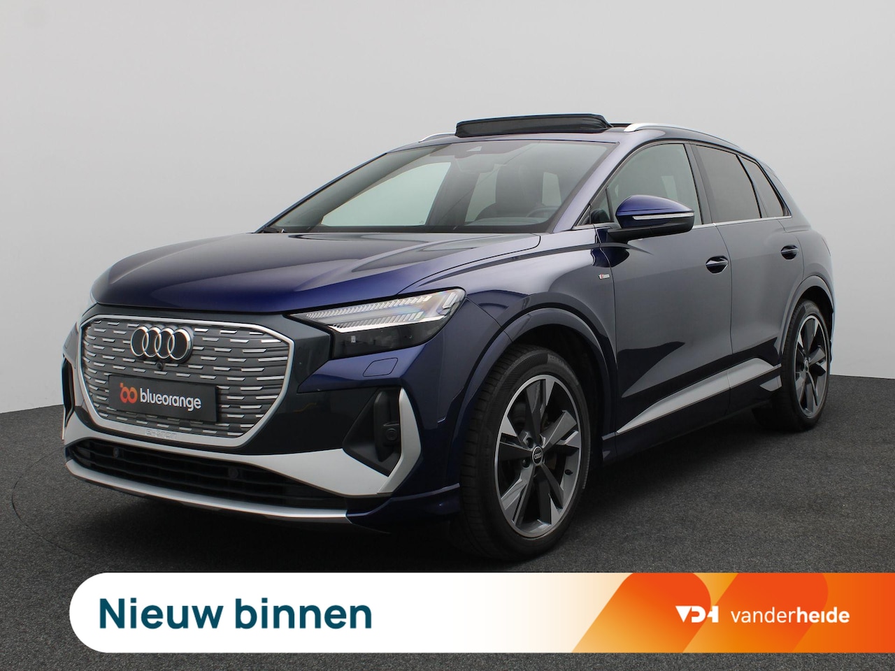 Audi Q4 e-tron - 50 quattro Launch edition S Competition 77 kWh Panoramadak, Trekhaak, Stoelverwarming, Nav - AutoWereld.nl