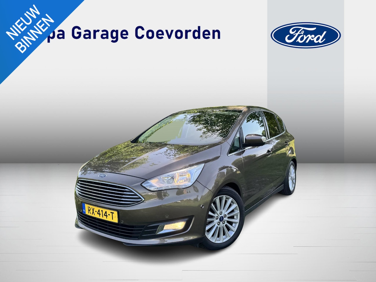 Ford C-Max - 1.0 EB 125PK Titanium | DEALER OND. | TREKHAAK | KEYLESS | NAVI | CLIMA | CRUISE | - AutoWereld.nl