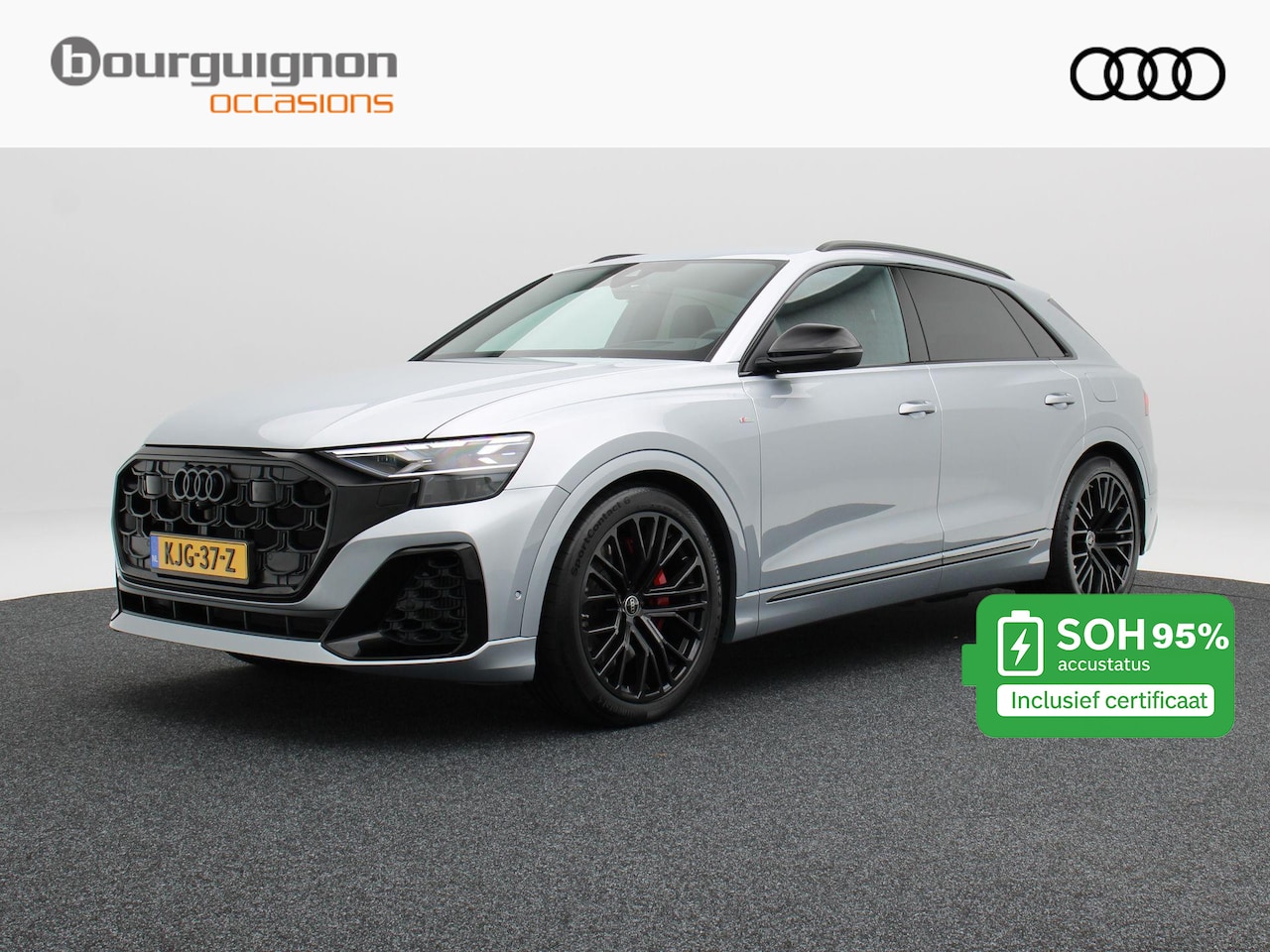 Audi Q8 - 60 TFSi e 490 Pk quattro S-Line Competition | Matrix Laser LED | Vierwielbesturing | B&O A - AutoWereld.nl