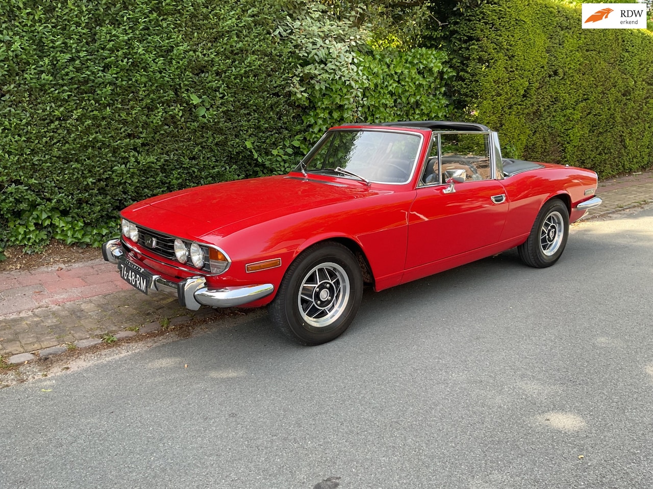 Triumph Stag - MK II, ‘72, met betrouwbare Rover 8-cil., izgst - AutoWereld.nl