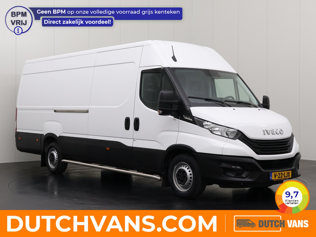 Iveco Daily - 35S16 Hi-Matic Automaat L3H2 | 3500Kg Trekhaak | Airco | 3-Zits | Betimmering - AutoWereld.nl