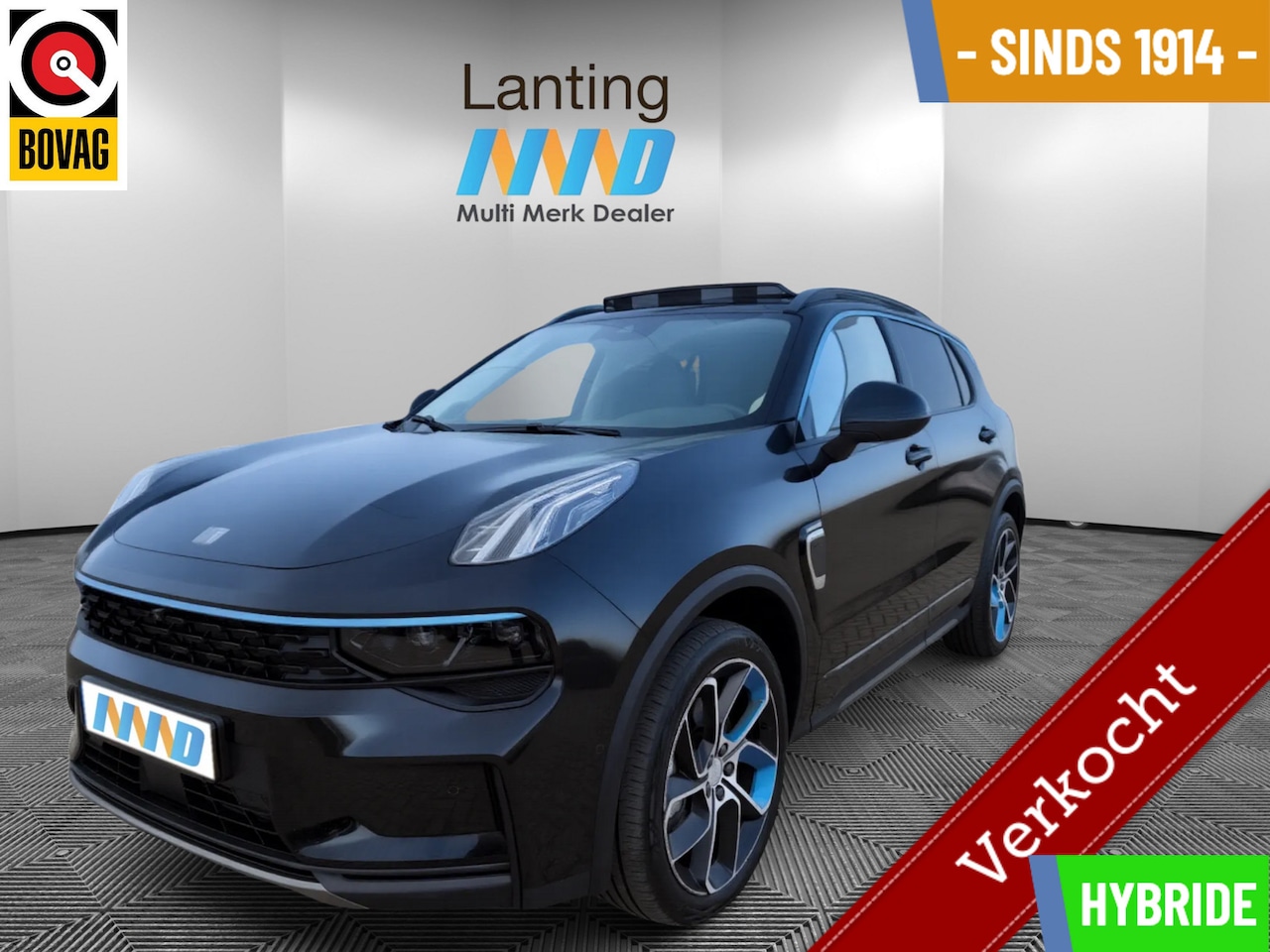 Lynk & Co 01 - 1.5 elektrisch panodak, 360 graden camera - AutoWereld.nl