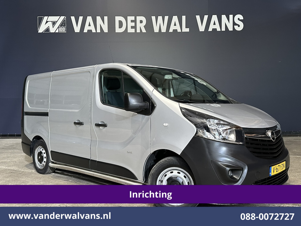 Opel Vivaro - 1.6 CDTI 126pk L1H1 Inrichting Euro6 Airco | Omvormer | Camera | Navigatie | LED Cruisecon - AutoWereld.nl